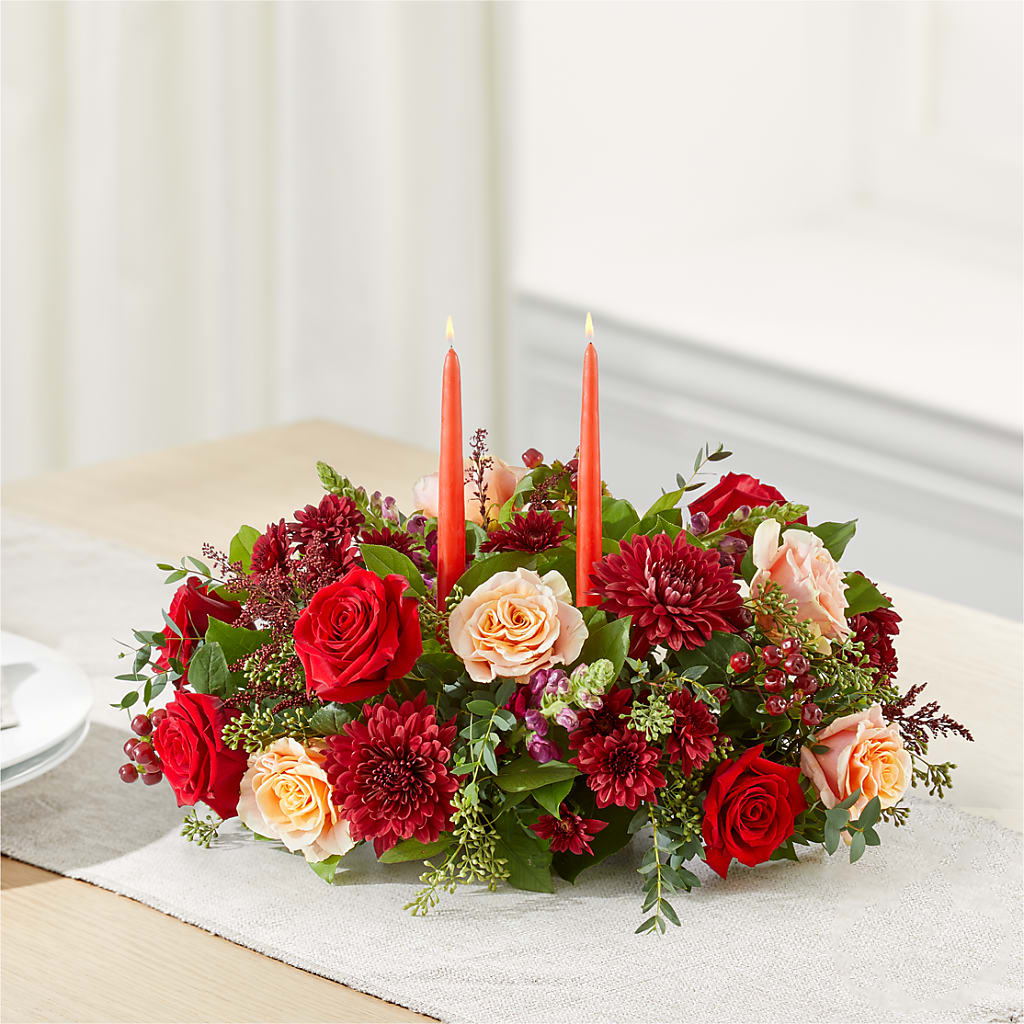 Most Thankful Centerpiece –  Blooming Branches, Guttenberg IA