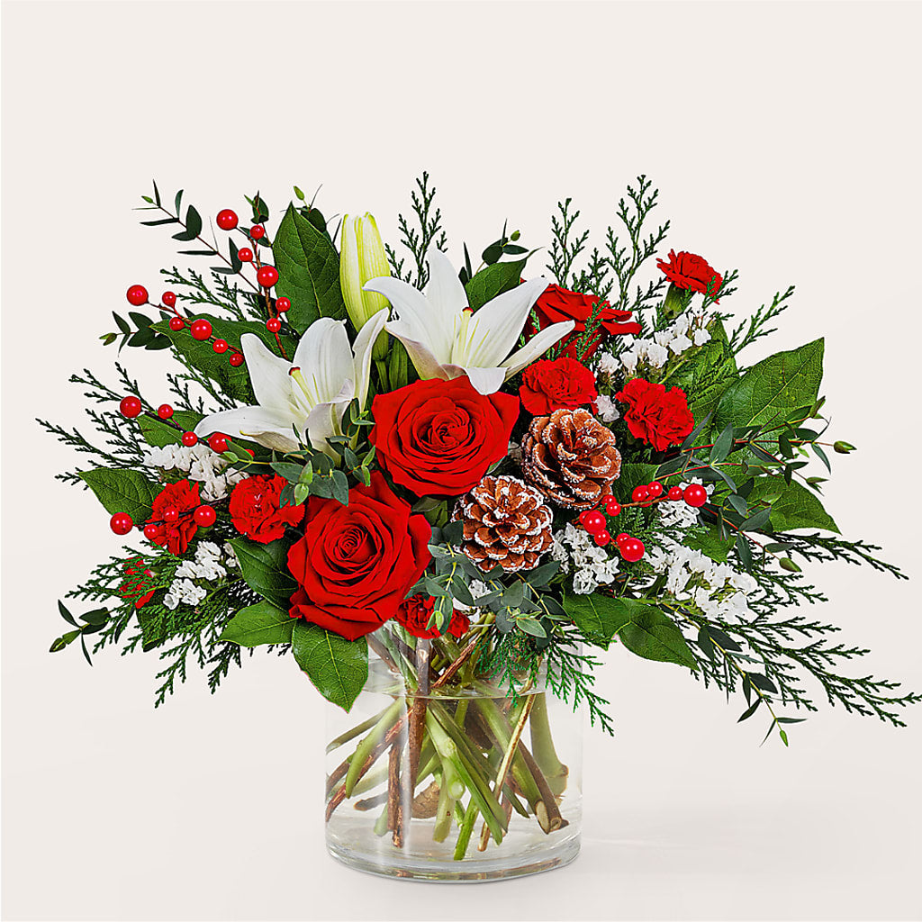 Best in Snow Bouquet –  Blooming Branches, Guttenberg IA