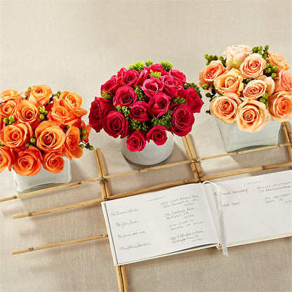 Dawn Rose Centerpiece –  Blooming Branches, Guttenberg IA
