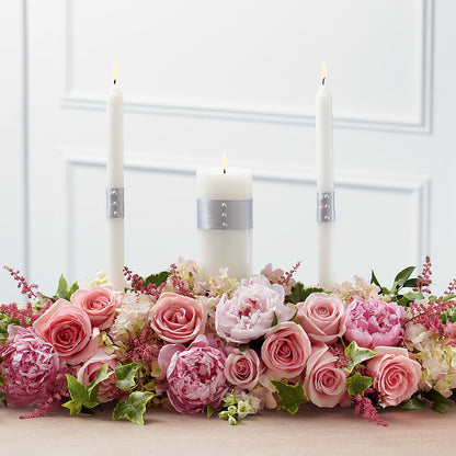 Worldwide Romance Unity Candle Arrangement –  Blooming Branches, Guttenberg IA