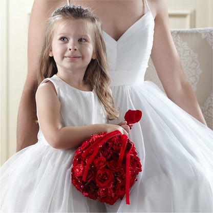 Pure at Heart Flower Girl Arrangement –  Blooming Branches, Guttenberg IA